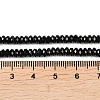 Natural Black Spinel Beads Strands G-B175-A02-2x4mm-5