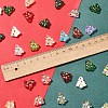 6Pcs Handmade Bumpy Glass Beads Strands LAMP-FS0001-16A-4