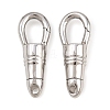 Tarnish Resistant 304 Stainless Steel Lobster Claw Clasps STAS-G192-24P-1