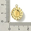 Ion Plating(IP) Real 14K Gold Plated 304 Stainless Steel with Glass Pendant FIND-Z028-30F-3