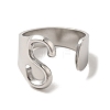 201 Stainless Steel Finger Rings RJEW-H223-04P-S-1