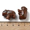 Natural Sesame Jasper Carved Figurines DJEW-L023-F05-3