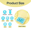 100Pcs 5 Styles Transparent Acrylic Beads TACR-TA0001-54C-4