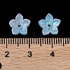 Dyed & Heated Glass Bead Caps GLAA-Z019-02L-3