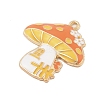 Thanksgiving Day Alloy Enamel Pendants FIND-Z064-03F-2