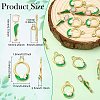 10Pcs Zinc Alloy Enamel Toggle Clasps FIND-CJ0004-98-2