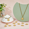 12Pcs Brass Pendants KK-HS0015-35-5