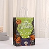 Halloween Paper Cauldron Printed Tote Bags ABAG-P015-05A-1