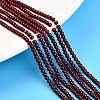 Baking Painted Pearlized Glass Pearl Bead Strands HY-N002-2mm-A13-1