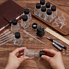 Glass Fountain Pen Ink Bottle AJEW-BC0010-69A-3