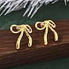 304 Stainless Steel Stud Earrings for Women EJEW-U052-10G-1
