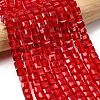 Glass Bead Strands GLAA-R041-6x6mm-03-2