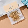 SHEGRACE Brass French Hooks with Coil and Ball XGR0001G-01G-6