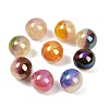 Two Tone Opaque Acrylic Beads OACR-B051-02B-1