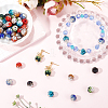 48Pcs 6 Colors Handmade Polymer Clay Rhinestone Beads FIND-SC0011-27-4