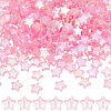 300Pcs Eco-Friendly Transparent Acrylic Beads OACR-SC0001-68A-1