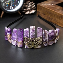 Hollow Butterfly Metal Crown Hair Bands PW-WG69396-02