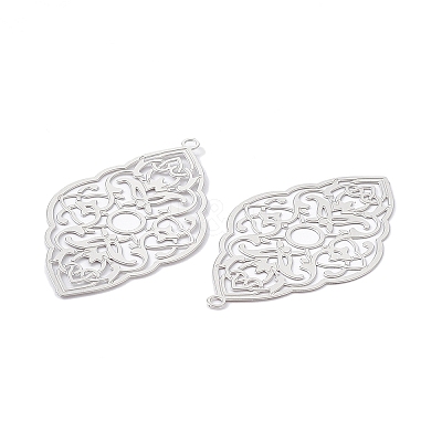 Non-Tarnish 304 Stainless Steel Pendants STAS-B038-02P-1