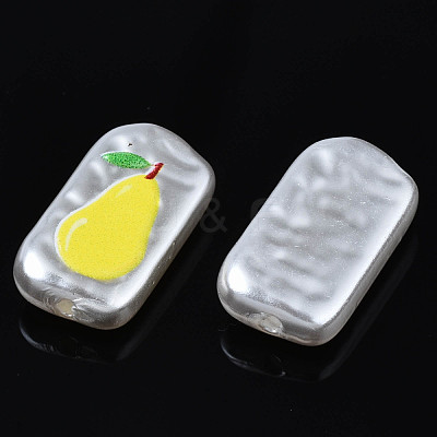 3D Printed ABS Plastic Imitation Pearl Beads KY-S163-432-1
