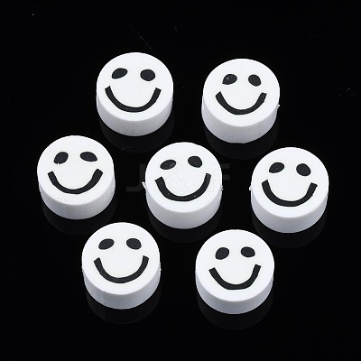 Handmade Polymer Clay Beads CLAY-S096-010G-1