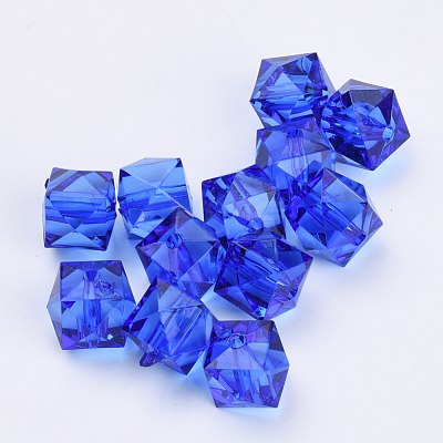 Transparent Acrylic Beads X-TACR-Q259-8mm-V44-1