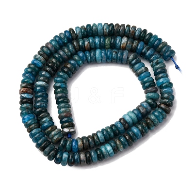 Natural Apatite Heishi Beads Strands G-NH0066-A01-2x6mm-1