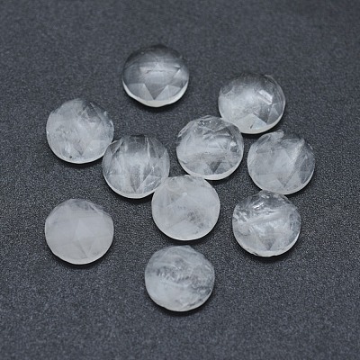 Natural Quartz Crystal Cabochons G-G795-07-04-1