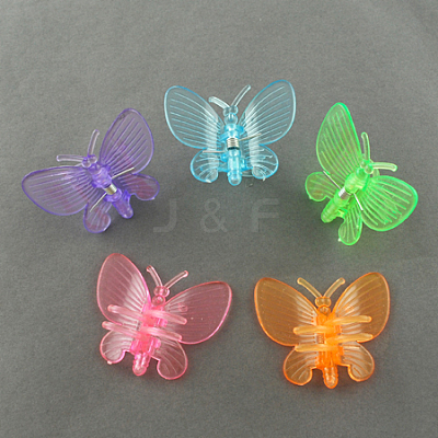 Acrylic Claw Hair Clips X-PHAR-R020-M-1