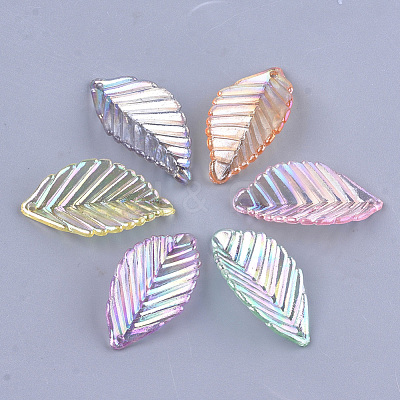 Transparent Acrylic Pendants X-TACR-T007-03-1