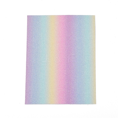 A5 Glitter PU Leather Fabric AJEW-WH0148-34F-1
