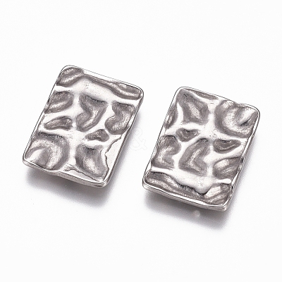 Non-Tarnish 304 Stainless Steel Cabochons STAS-G218-14P-1