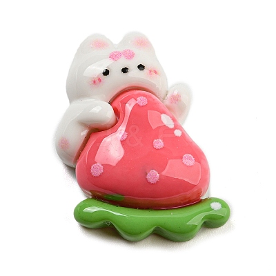 Opaque Resin Cabochons CRES-P026-C02-1