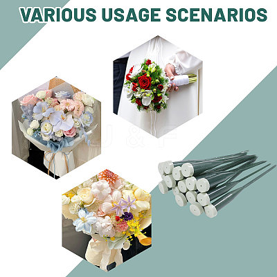 50Pcs Plastic Flower Water Tubes AJEW-GL0002-96A-1
