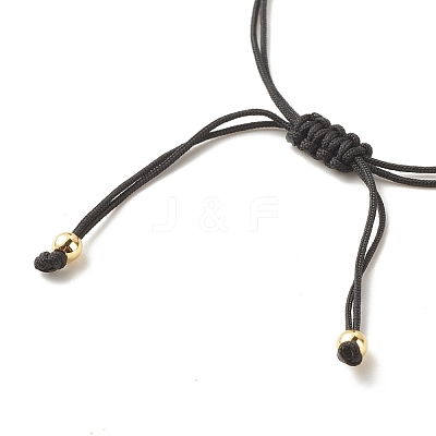 Adjustable Natural Jade Braided Beaded Bracelets for Women BJEW-JB07792-1