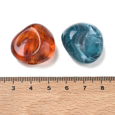 Acrylic Imitation Gemstone Beads AC-CBA00C1-04-1