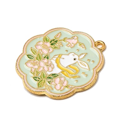 Alloy Enamel Pendants AL-CBAF9DF-05E-1