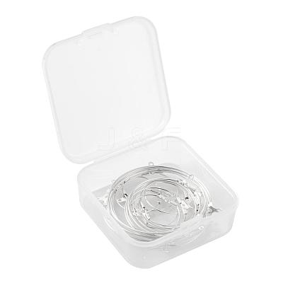 20Pcs 5 Size 304 Stainless Steel Pendants STAS-LS0001-12S-1