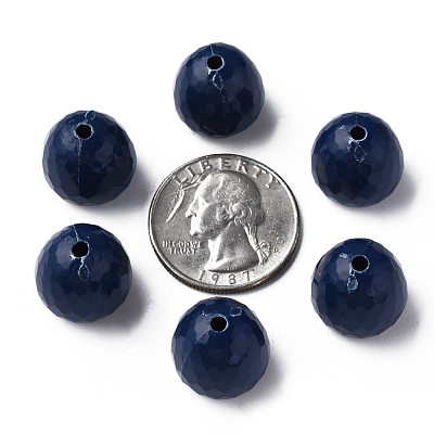 Opaque Acrylic Beads MACR-S373-10A-A06-1