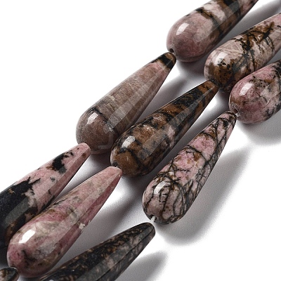 Natural Rhodonite Beads Strands G-P528-H16-01-1