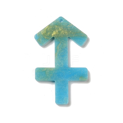 Acrylic Keychain Pendants SACR-S608-04F-01-1