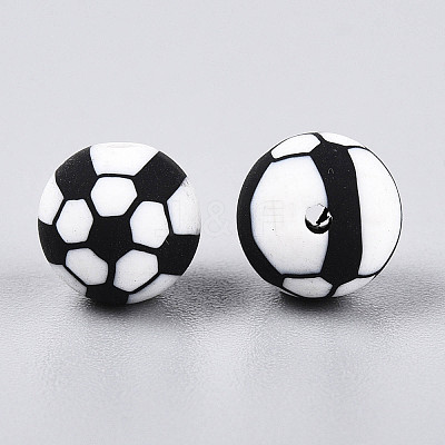 Handmade Polymer Clay Beads CLAY-N014-02A-06-1