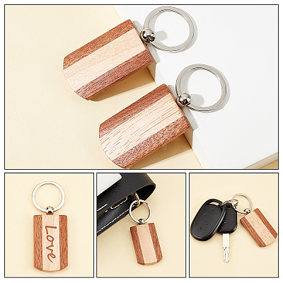 Wooden Keychain KEYC-GA0001-17-1