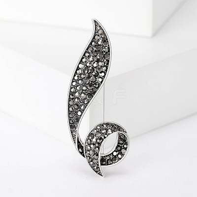 Flower Rhinestone Pins PW-WG73125-01-1