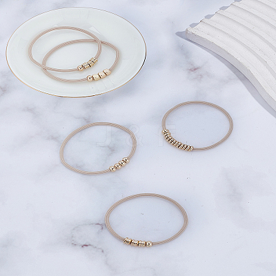 5Pcs Hair Ties OHAR-LP0004-37-1