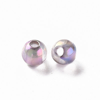 Transparent Acrylic Beads MACR-S370-B6mm-769-1