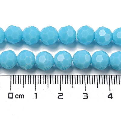 Opaque Glass Beads Stands EGLA-A035-P8mm-D08-1
