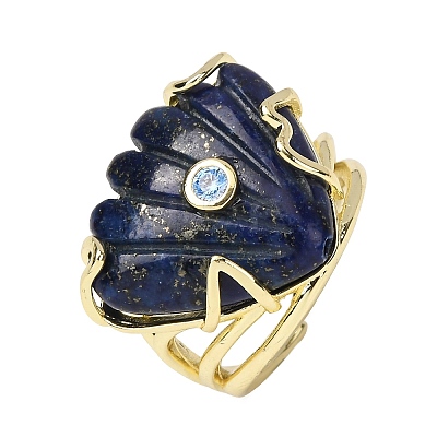 Natural Lapis Lazuli Cuff Rings GG-CBA5FCC-04G-06-1