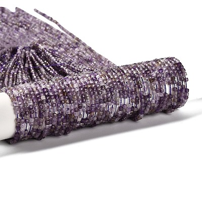Natural Amethyst Beads Strands G-RM2025-32B-02-1