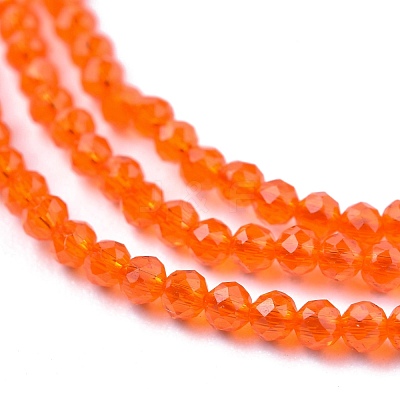 Glass Beads Strands G-K185-16A-1