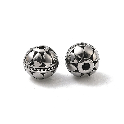 Retro 316 Surgical Stainless Steel Beads STAS-L307-17AS-11-1